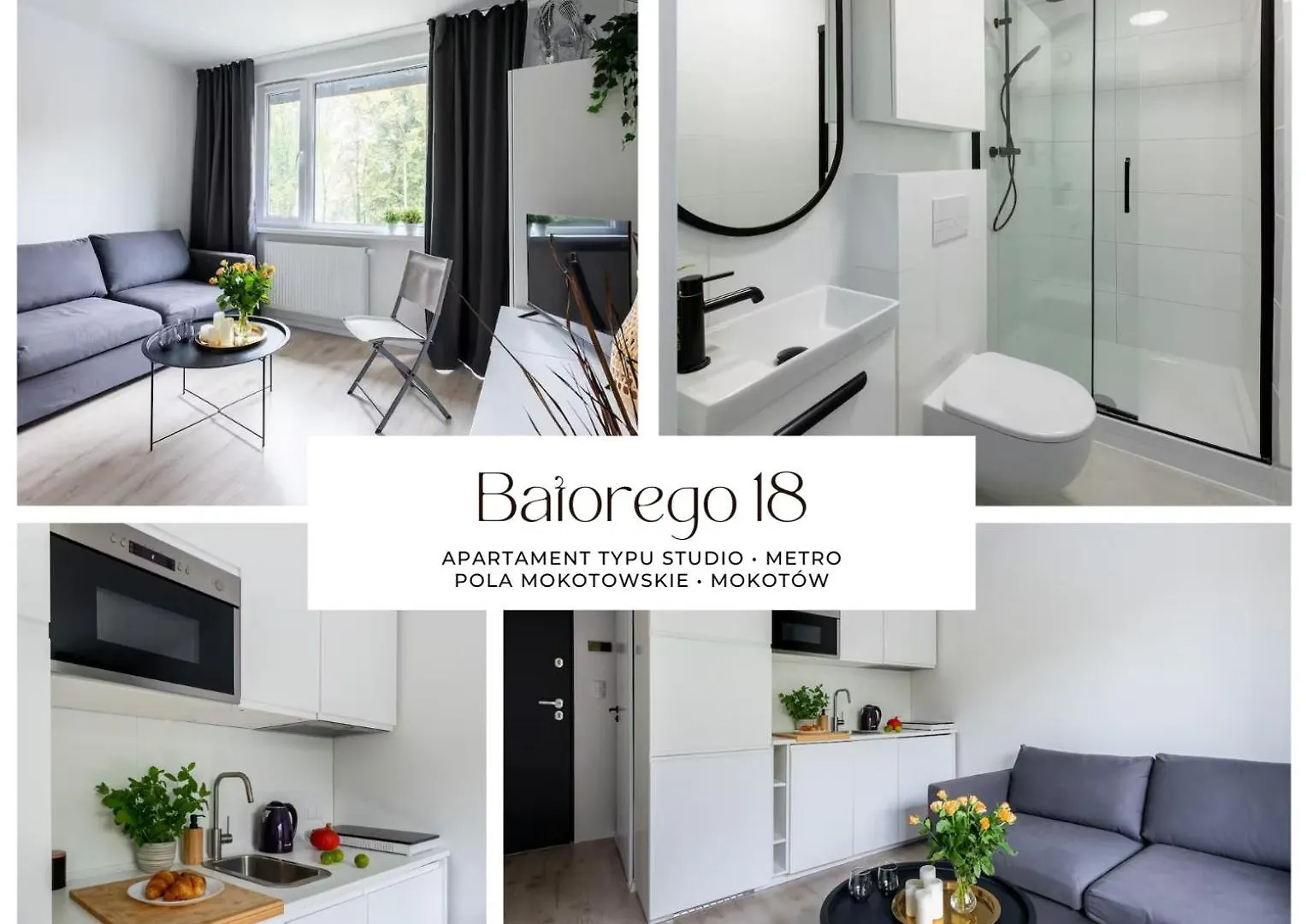 Batorego 18 - White - 450M Stacja Metra Pola Mokotowskie, 800M Biblioteka Narodowa, 20M Piekny Park Pola Mokotowskie, 800M Do Sgh - Wifi - Smart Tv - Good Apartments Βαρσοβία